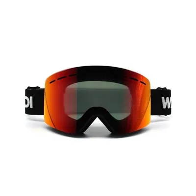 Moška smučarska očala s cilindrično lečo